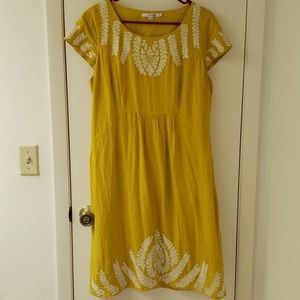 Boden gorgeous marigold dress!